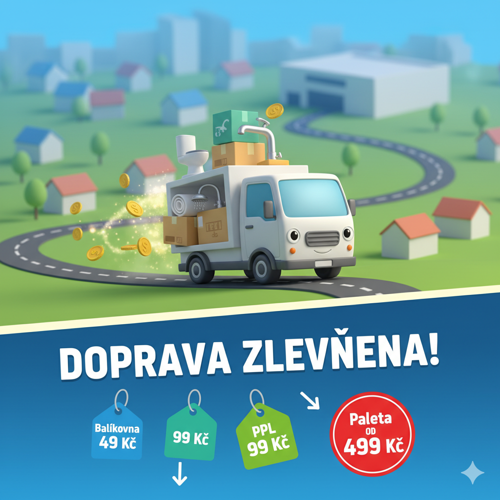 🚀 Skvělá zpráva: Zlevnili jsme pro vás dopravu!