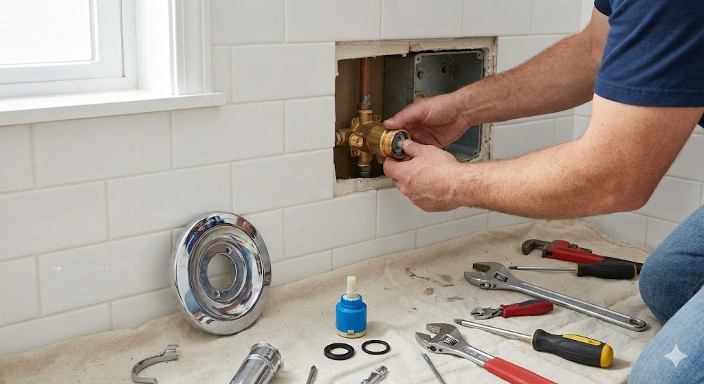 Výměna podomítkové baterie: Kompletní průvodce krok za krokem