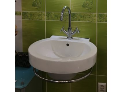 Umyvadlová baterie stojánková DOUBLE DECKER v chromovém provedení