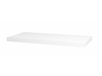 Dřevěná deska pod umyvadlo, bílá, 80cm