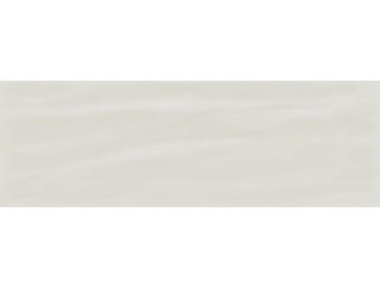 EBS Lowry Perla 20x60 cm světle šedý lesklý obklad s jemným perleťovým nádechem detail stěny