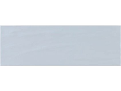 EBS Lowry Sky 20x60 cm světle modrý lesklý obklad jemný pastelový tón detail stěny