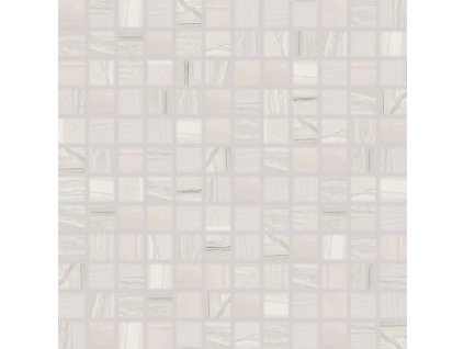 RAKO BOA WDM0U526 světle šedá keramická mozaika 30x30 cm detail mramoru