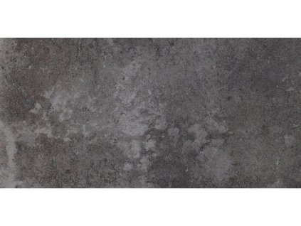 Tmavě šedá matná dlažba imitace lícových cihel Ceramica Rondine London Charcoal 30,5x60,5 cm