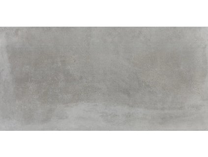 Tmavě šedá matná dlažba imitace betonu EBS Essen Gris 45x90 cm v moderní koupelně