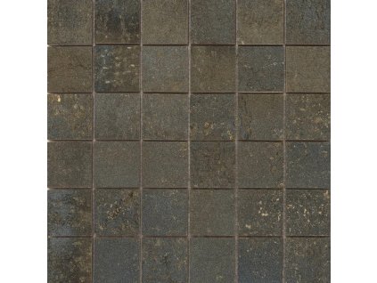 EBS Metal mozaika Rust 30x30 cm detail rezavého povrchu imitace corten oceli