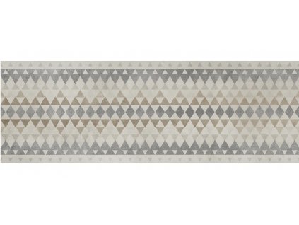 Reliéfní obklad pruhovaný EBS Channel RLV Mix 30x90 cm kombinace barev v koupelně