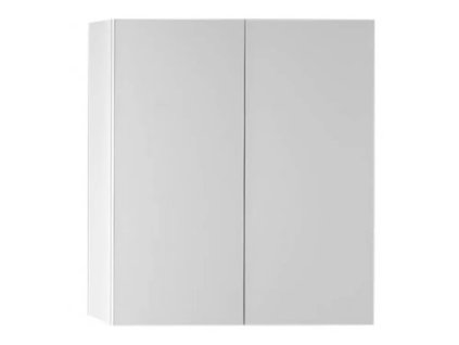 Bílá zrcadlová skříňka EBS K-Plus 80 cm s hloubkou 18 cm.  EBS Galerka K-Plus 80 cm Zr