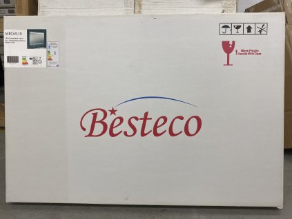 Besteco zrcadlo MILADA 100 cm s horním a spodním osvětlením MFC65-100