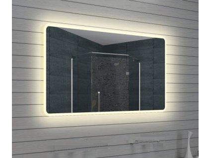 1728 koupelnove zrcadlo praga 140 s osvetlenim po obvodu
