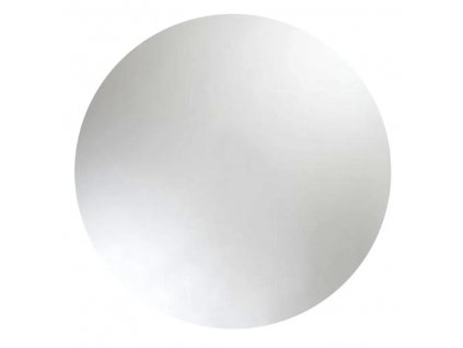 Kulaté Koupelnové Zrcadlo Závěsné, Ø 60 cm, Bez Rámů a Osvětlení, Kód M60R