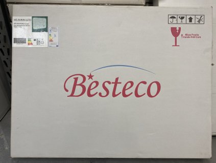 Koupelnové zrcadlo BRIGHT BLUETOOTH 90x65 cm s osvětlením LED, časem, datumem a teplotou