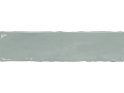 Lesklý obklad cihlička mentolová Zen Menta 7,5x30 cm v koupelně