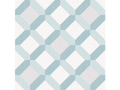 Dekorativní patchwork dlažba Keros Mallorca Trenc 25x25 cm s protiskluzem R10