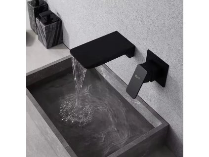 Podomítková Umyvadlová Baterie MASON, Páková, Hranatý Design