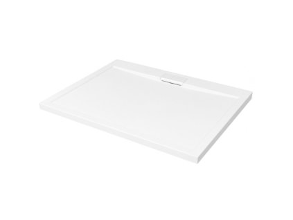 Obdélníková sprchová vanička AXIM (Varianta Barva - Bílá, Rozměr A - 100 cm, Rozměr B - 80 cm)
