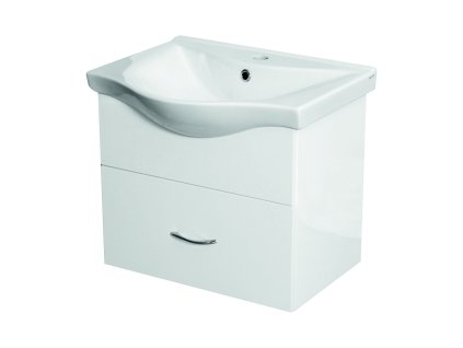 Skříňka s keramickým umyvadlem VIKY 55/65/80 (Varianta Rozměr A - 51.3, Rozměr B - 34, Rozměr C - 43.7)