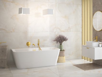 Volně stojící vana VARYA bílá (Varianta Barva - Bílá, Barva sifonu - Černá, Rozměr vany - 170 × 80 cm)