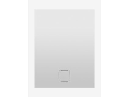 Obdélníková vanička z litého mramoru KERMEN (Varianta Nožičky k vaně - Bez nožiček, Rozměr A - 100, Rozměr B - 80, Rozměr C - 2.5)