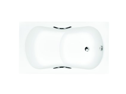 Obdélníková vana ARIA REHAB (Varianta Nožičky k vaně - S nožičkami, Rozměr vany - 120 × 70 cm)