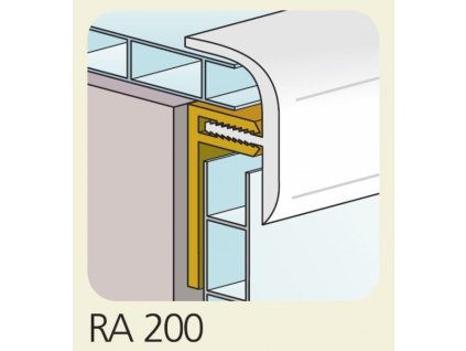 dokoncovaci profil ottopan venkovni kulaty a200