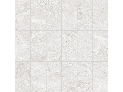 RAKO Core DDM05876 světlá mozaika 30x30 cm slonová kost imitace betonu do sprchy detail