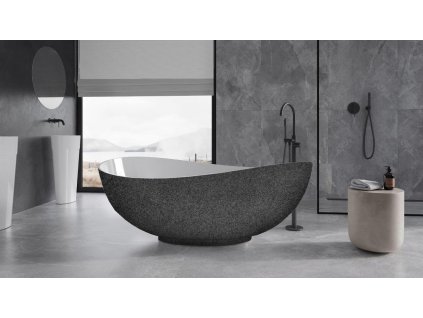 volne stojici vana siya glam grafitova