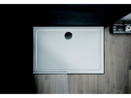 Obdelníková mramorová sprchová vanička VENETS (Varianta Rozměr A - 120, Rozměr B - 80)