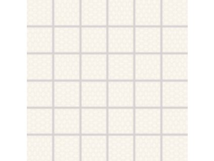 RAKO Lint WDM05675 béžová mozaika 5x5 cm detail struktury látky