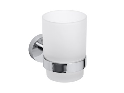 Držák kartáčků, sklo (Varianta Barva - Chrom)