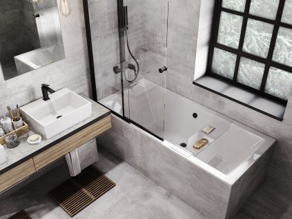 obdelnikova vana quadro slim