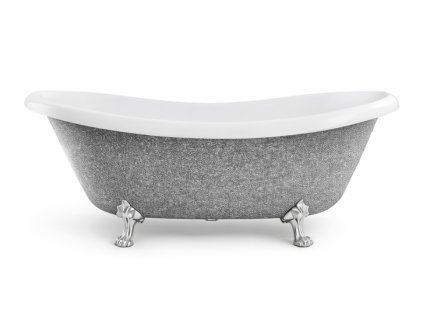 vana amelia stříbrná chromové nožiček