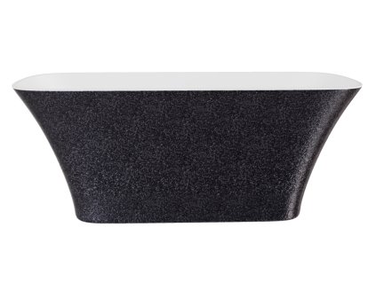 volně stojící vana Assos glam grafit 160x70 cm