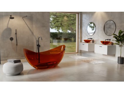 volne stojici vana axya ze synteticke pryskyrice