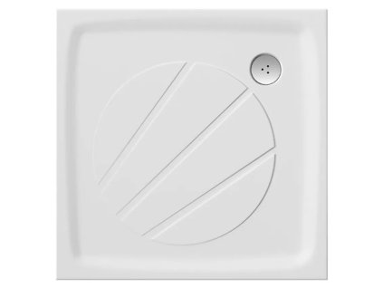 Čtvercová sprchová vanička z litého mramoru 80x80 cm  sprchová vanička, litý mramor, EBS Urban, čtvercová vanička 90x90, nízká sprchová vanička, moderní koupelna