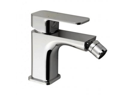 BESTECO Páková Bidetová Baterie FACTOR, Stojánková Bez Výpusti, Kloubový Perlátor, Výška 14,3 cm, Vyložení 11,5 cm, Chrom