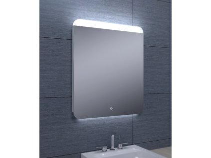 51 koupelnove zrcadlo besteco guru 60x70 cm s hornim a spodnim led podsviceni