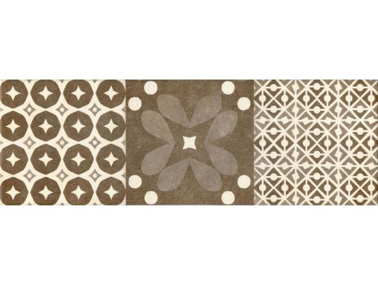 EBS Beton Dekor Drau Beige 20x60 cm béžový obklad imitace betonu detail vzoru