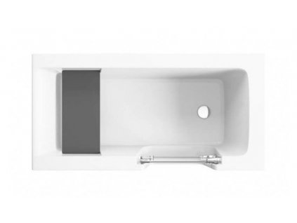 Vana s bočními dvířky CLINIC BATH 140x70x56 cm pravé provedení pro seniory a handicapované