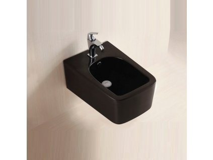 846 zavesny cerny bidet urban