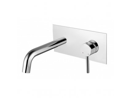 Podomítková umyvadlová baterie BESTECO Ecco s výtokem 190 mm, chrom, kód E10-1104R