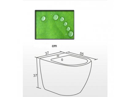 Závěsný bidet anticalc BOCH