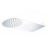 Besteco Hlavová sprcha slim Plus, 48x22 cm,  kulatá chrom