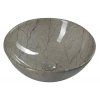 Keramické umyvadlo 42x16,5 cm, grigio MM113