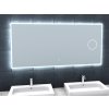 BESTECO Bright Magnify 140x65 cm LED zrcadlo s integrovanou kosmetickou lupou detail