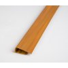 Dokončovací profil  OTTOPAN - Okrajový A100 (Varianta Barva - Tmavé dřevo)