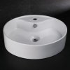 2286 keramicke ovalne umyvadlo rotondo s otvorem baterie