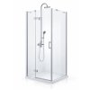 Čtvercový sprchový kout BESTECO VIVA 80x80 cm levé provedení výška 185 cm pro hluboké vaničky, kód QS308/80L