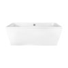 Volně stojící vana VERA bílá, Rozměr vany - 180 × 80 cm