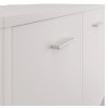 Skříňka pod umyvadlo 67x33 cm, bílá/dub